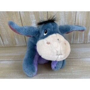 Vintage 1999 Fisher-Price Ask Me More Eeyore Talking Plush Toy Moving *See Video